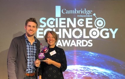 Mogrify - ‘The One to Watch’ at Cambridge Independent Science and Technology Awards 2019