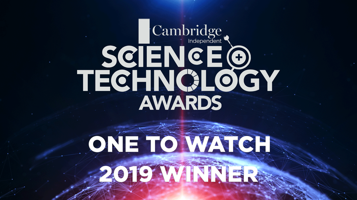Mogrify named ‘The One to Watch’ at Cambridge Independent Science and Technology Awards 2019